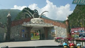 白马寨雪山风情园民宅住宿.绵阳川菜