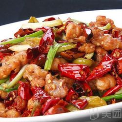 [宝鸡地方菜] 赵福祥辣子鸡(岐山店)